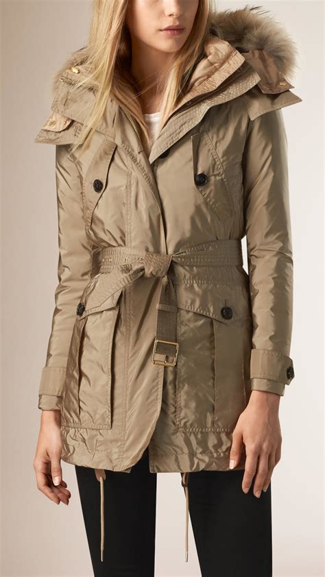 burberry hooded parka|burberry parka women's.